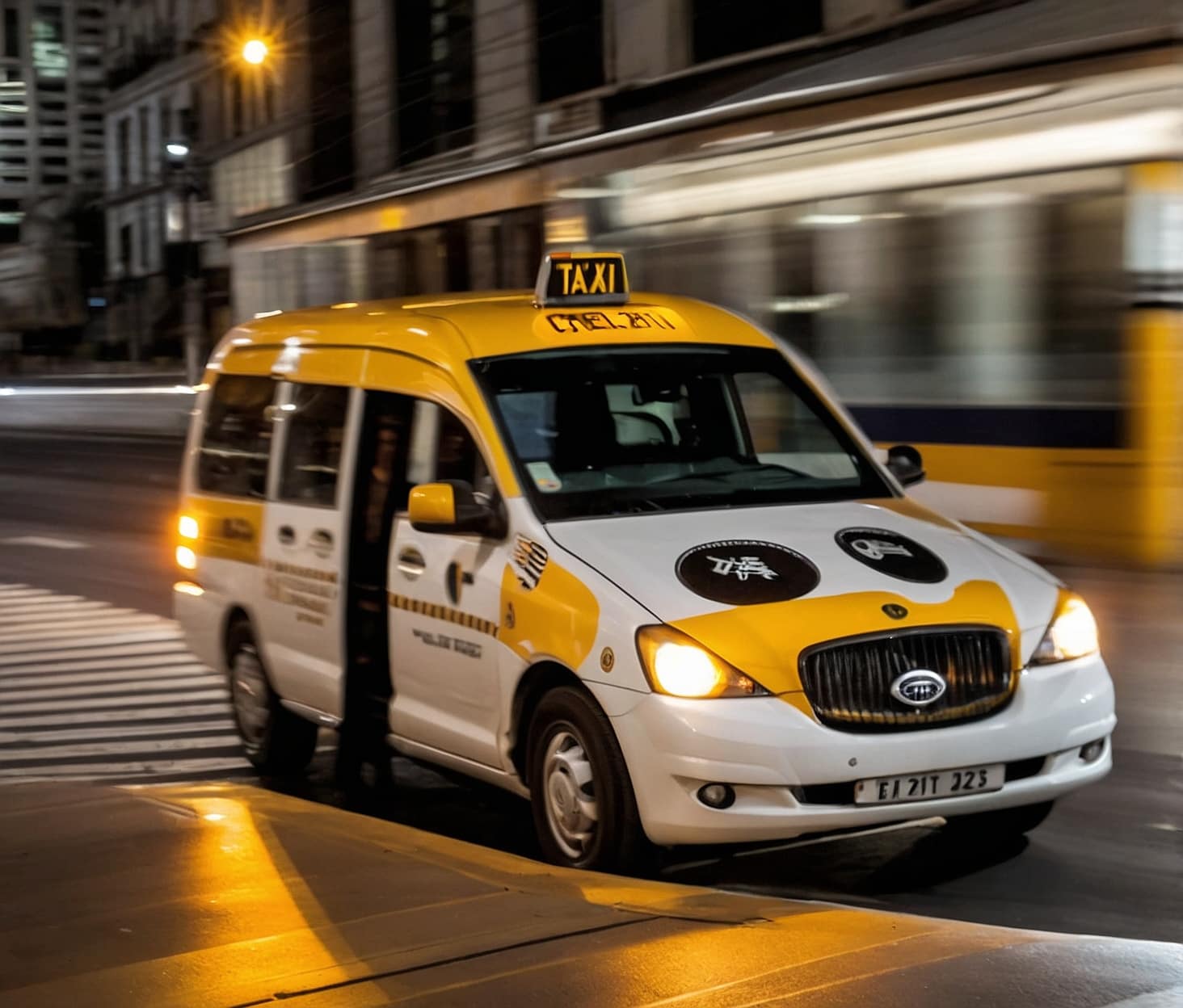 Conductor de taxi amigable